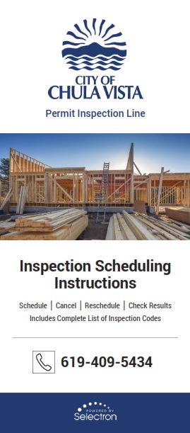 Cover of Permit Inspections Line Brochure