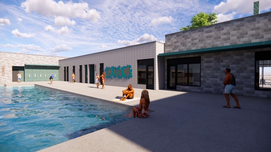 Rendering of new Loma Verde Pool