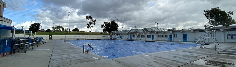 Loma Verde Pool northeast view