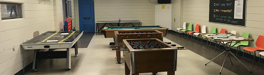 Rec Center Game Room