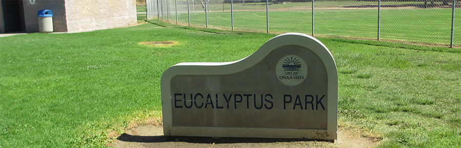 Eucalyptus Park  Sign