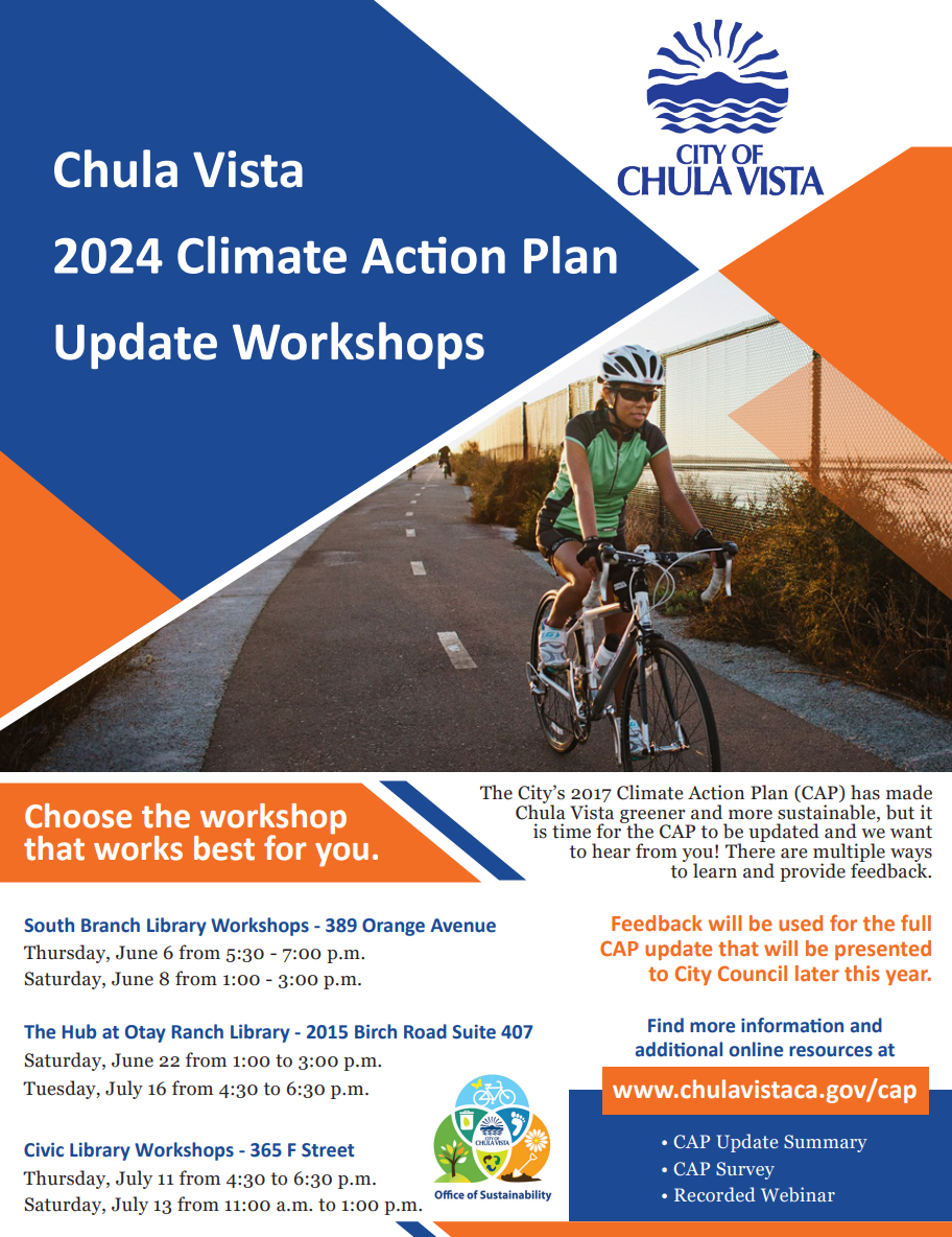 Climate Action Plan flyer