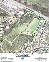 Bonita Long Canyon Map