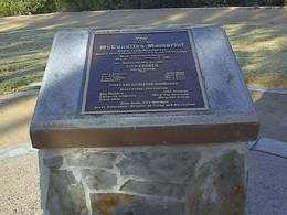 Gayle L. McCandliss Park Plaque