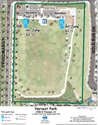 Harvest Park Map