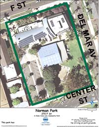 Norman Park Map