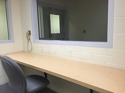 Jail Public Visitation Room